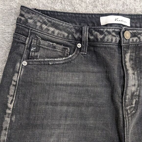 KanCan Skinny Leg Jeans Women‎ Size 13/30 Distressed Black Style# KC7133BK - Picture 5 of 14